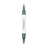 Supertrend Supertrend Acrylic Duo Marker Çift Uçlu Su Bazlı Boyama Markörü No:212 Gri