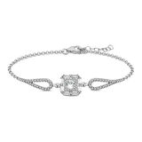 Supertrend ​gümüş Baget Taşlı Bileklik