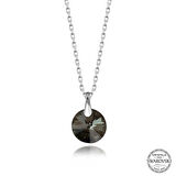 Supertrend Swa Crystal İris Yeşil Taşlı Gümüş Kadın Kolye