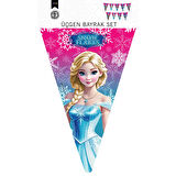 Üçgen Flama Süsleme Seti -Snowflakes-