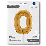O Harf Supertrend Altın Folyo Balon 26"
