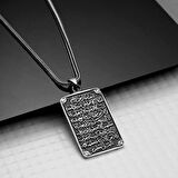 Supertrend Gümüş Ayetel Kürsi Kolye