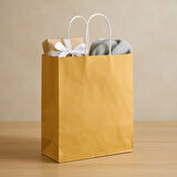 Supertrend Kraft Çanta Altın Orta Boy 25x31cm 25li