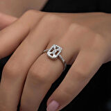 Supertrend Gümüş Baget Taşlı Kadın Yüzük