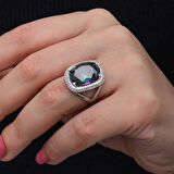 Supertrend Gümüş Mistik Taşlı Kadın Yüzük