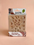 Supertrend Silicone Moulds Silikon Epoksi ve Polimer Kil Kalıbı MINI LEAVES