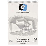 Supertrend Transparency Sketch Pad Eskiz Bloğu 50/55 gr. A3 30 yaprak
