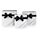 Kurdeleli Hediye Kutu Seti 3lü