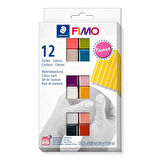 Supertrend Fimo Soft Polimer Kil Seti 12 Renk x 25 gr. Fashion (Moda) Renkler