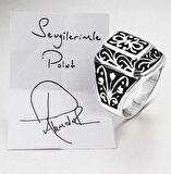 Supertrend Gümüş Kurtlar Vadisi Erkek Yüzük