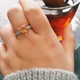 Supertrend ​gümüş Kalpli Kadın Yüzük