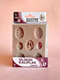 Supertrend Silicone Moulds Silikon Epoksi ve Polimer Kil Kalıbı JEWELERY / PIN SET
