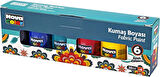 Supertrend Kumaş Boyası Seti 6 Renk x 30 ml.