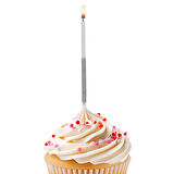 Gümüş Simli Doğum Günü Mumu