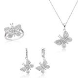 Supertrend Gümüş Kelebek Kadın Set