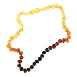 Supertrend Bebek Damla Kehribar Diş Kolye