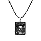 Supertrend Gümüş Barbaros Hayrettin Paşa Sancağı İşlemeli Kolye