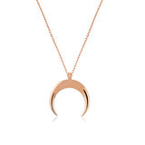 Supertrend Gümüş Hilal Kolye