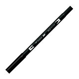Supertrend Dual Brush Pen Grafik Çizim Kalemi N15 Black