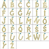 Supertrend Gümüş Nazar Gold B Harfi Kadın Kolye