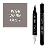 Touch Twin Marker Çizim Kalemi WG6 Warm Grey