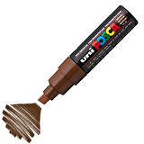 Supertrend Posca PC-8K Boyama Markörü 8 mm. Kesik Uç KAHVERENGİ