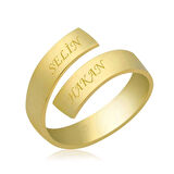 Supertrend Gümüş Gold Aşk Sarmalı İsimli Yüzük