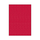 Düz Eva 50x70 cm. KIRMIZI