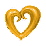 Altın İçi Boş Kalp Folyo Balon 40"