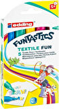 Supertrend 17 Funtastics Textile Fun Kumaş Tekstil Boyama Kalemi Seti 5 Renk