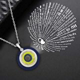 Supertrend Gümüş 100 Dilde Seni Seviyorum Nazar Kolye