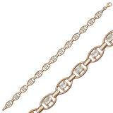 Supertrend Gümüş Rose Oval Su Yolu Kadın Bileklik