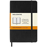 Supertrend Yumuşak Kapak Çizgili Defter Cep Boy 9x14 cm. 192 Sayfa Siyah