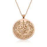 Supertrend ​gümüş Rose Felak Suresi Kadın Kolye