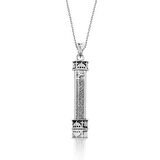 Supertrend Gümüş Minare Cevşen Dualı Kolye