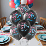 Cinsiyet Partisi Baskılı Balon 12"