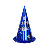 Simli Happy Birthday Şapka
