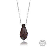 Supertrend ' Crystal Taşlı Ametist Gümüş Kadın Kolye