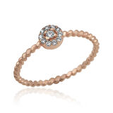 Supertrend Gümüş Rose Zirkon Taşlı Kadın Yüzük