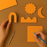 Turuncu Mukavva 35x50