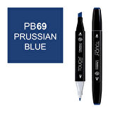 Touch Twin Marker Çizim Kalemi PB69 Prussian Blue