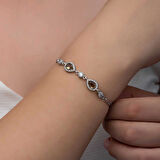 Supertrend ​gümüş Damla Zultanit Taşlı Kadın Bileklik