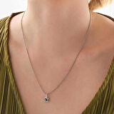 Supertrend Gümüş Gül Kadın Kolye