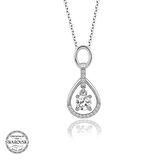 Supertrend ' Taşlı Gümüş Tektaş Kadın Kolye