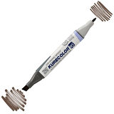 Supertrend Kurecolor Twin S Grafik Çizim Marker Kalemi 764 Mid Brown