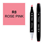 Touch Twin Marker Çizim Kalemi R8 Rose Supertrendk