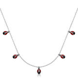 Supertrend Gümüş Uğur Böceği Şans Kadın Kolye