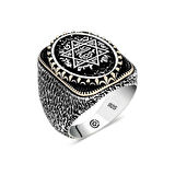 Supertrend Gümüş Süleyman Mührü Oval Erkek Yüzük