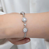 Supertrend Gümüş Tektaş Kadın Bileklik