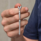 Supertrend Gümüş Yuvarlak Küçük Boy Erkek Tesbih